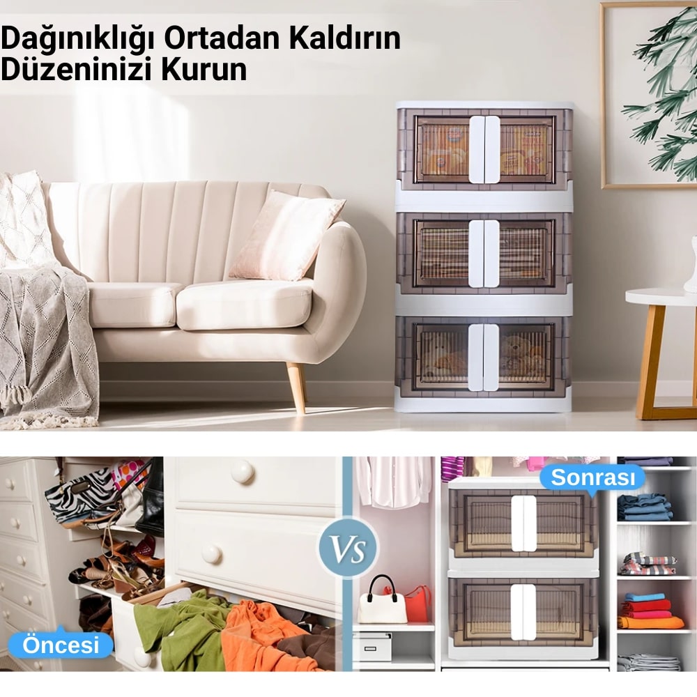 Perfect Organizer Katlanabilir Çok Amaçlı Dolap